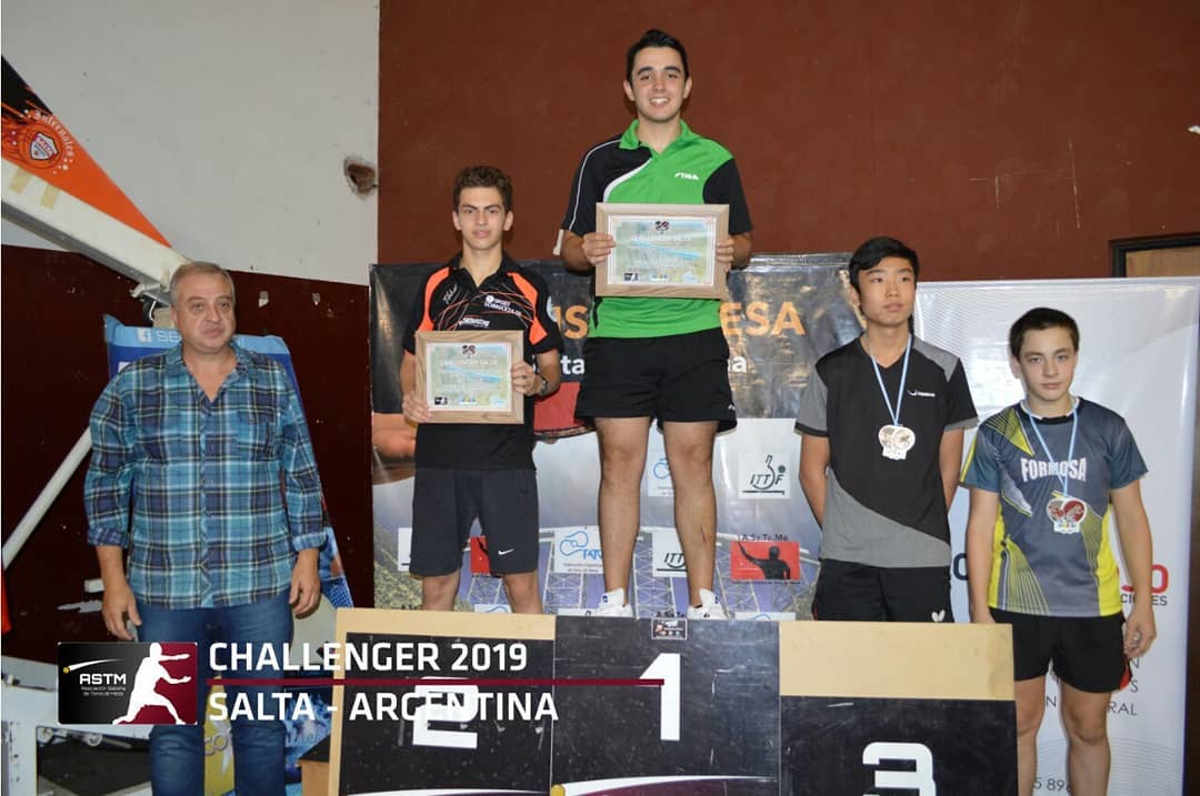 Luciano Jang –semifinalista en sub 18 y subcampeón en sub 23 Luciano Jang –semifinalista en sub 18 y subcampeón en sub 23